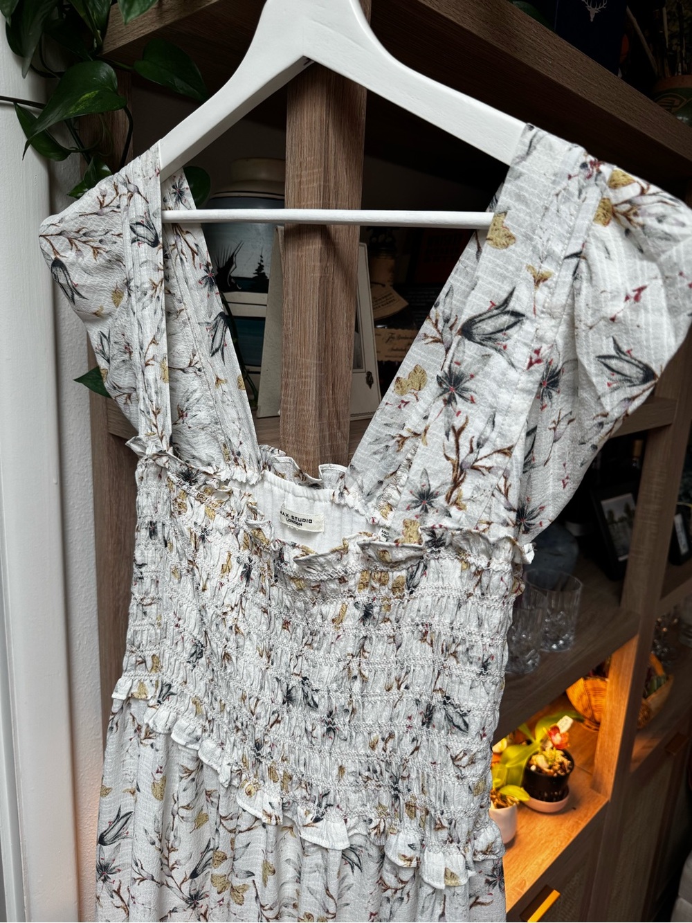 Floral spring maxi dress MAX STUDIO LONDON
